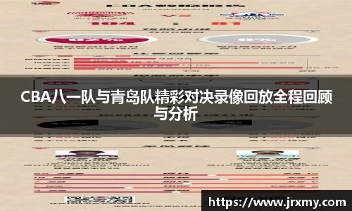 CBA八一队与青岛队精彩对决录像回放全程回顾与分析